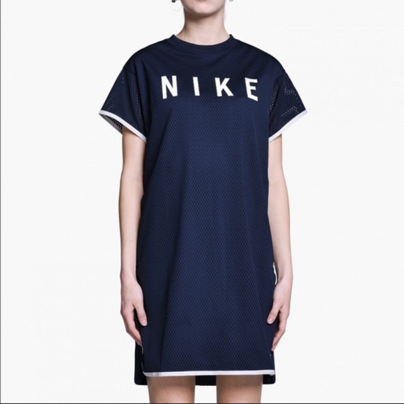 Nike Dresses & Skirts - Nike Blue Jersey Dress Size XS Host Pick 🎉